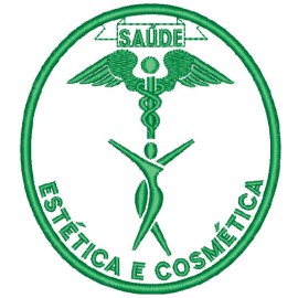 Matriz de bordado Esttica e Cosmtica Logo