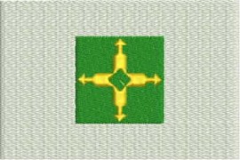 Matriz de bordado Bandeira Distrito Federal