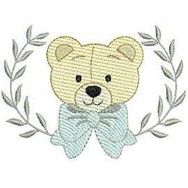 Matriz de bordado Urso e Louro