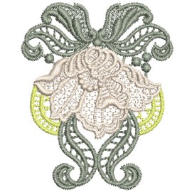 Matriz de bordado Flores 05