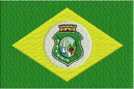 Matriz de bordado Bandeira Cear�