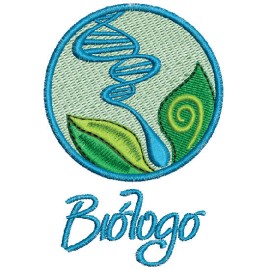 Matriz de bordado Biologia Bi�logo