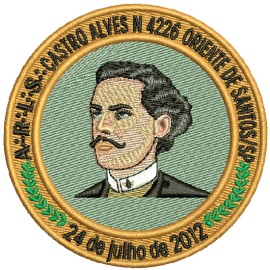 Matriz de bordado Castro Alves