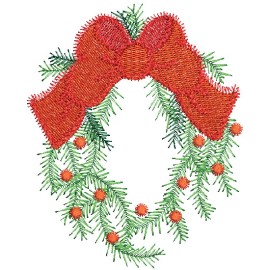 Matriz de bordado Decora��o de Natal