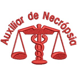 Matriz de bordado Auxiliar de Necropsia