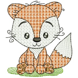 Matriz de bordado Raposa