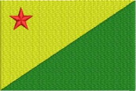 Matriz de bordado Bandeira Acre