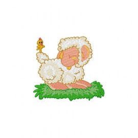 Matrizes de bordado Ovelhas 01