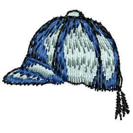 Matriz de bordado Cavalo Chapu detalhado 019