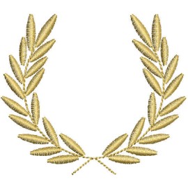 Matriz de bordado Moldura Trigo