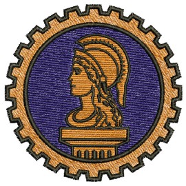 Matriz de bordado S�mbolo Engenharia