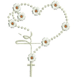 Matriz de bordado Crucifixo