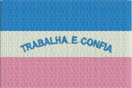 Matriz de bordado Bandeira Esp�rito Santo