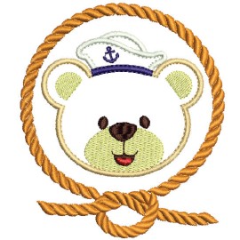 Matriz de bordado Ursinho Aplique