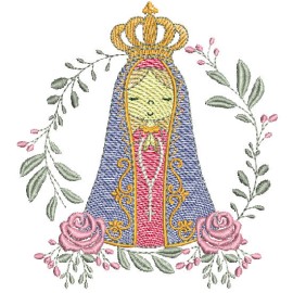 Matriz de bordado Nossa Senhora