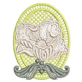 Matriz de bordado Flores 03