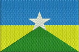 Matriz de bordado Bandeira Rond�nia