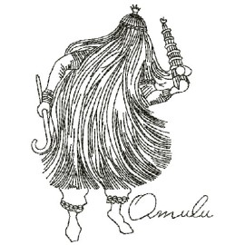 Matriz de bordado Orix Omulu