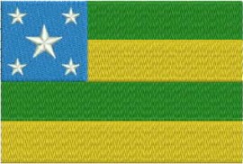 Matriz de bordado Bandeira Sergipe
