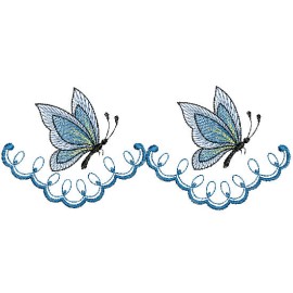 Matriz de bordado Barrinha Borboleta