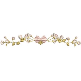 Matriz de bordado Arranjo Floral