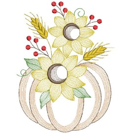 Matriz de bordado Abbora Rippled