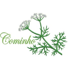 Matriz de bordado Cominho