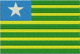 Matriz de bordado Bandeira Piau�