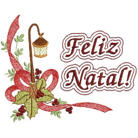 Matriz de bordado Especial Feliz Natal