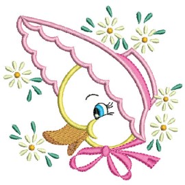 Matriz de bordado Patinho Aplique