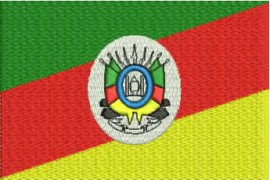Matriz de bordado Bandeira Rio Grande do Sul